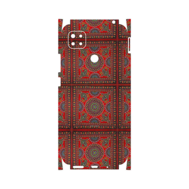 برچسب پوششی ماهوت مدل Embroidered Rug-FullSkin مناسب برای گوشی موبایل شیائومی Redmi 9 Activ