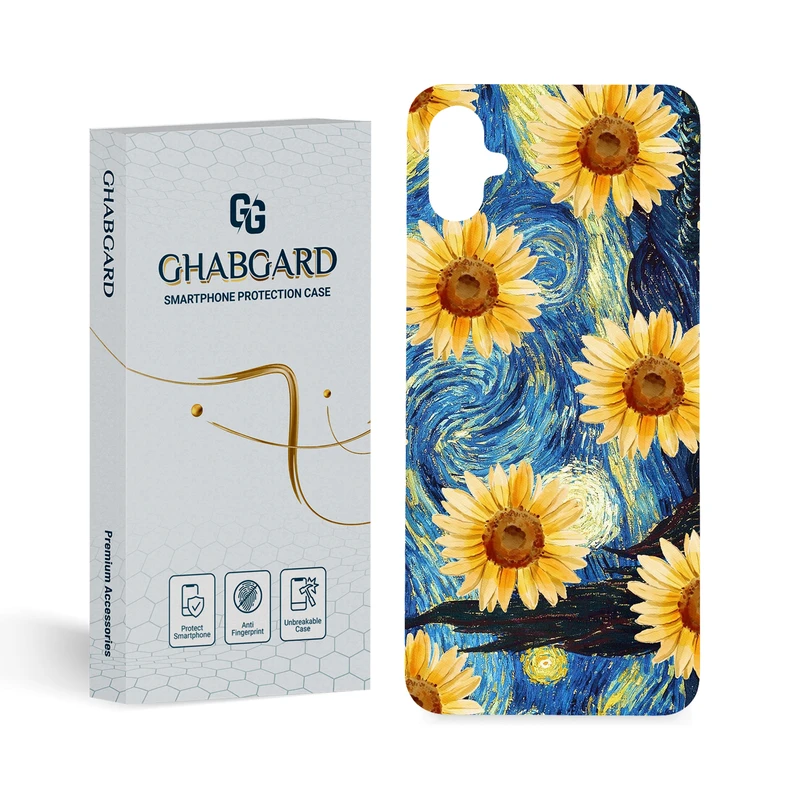 کاور قاب گارد مدل گل مناسب برای گوشی موبایل سامسونگ Galaxy A05