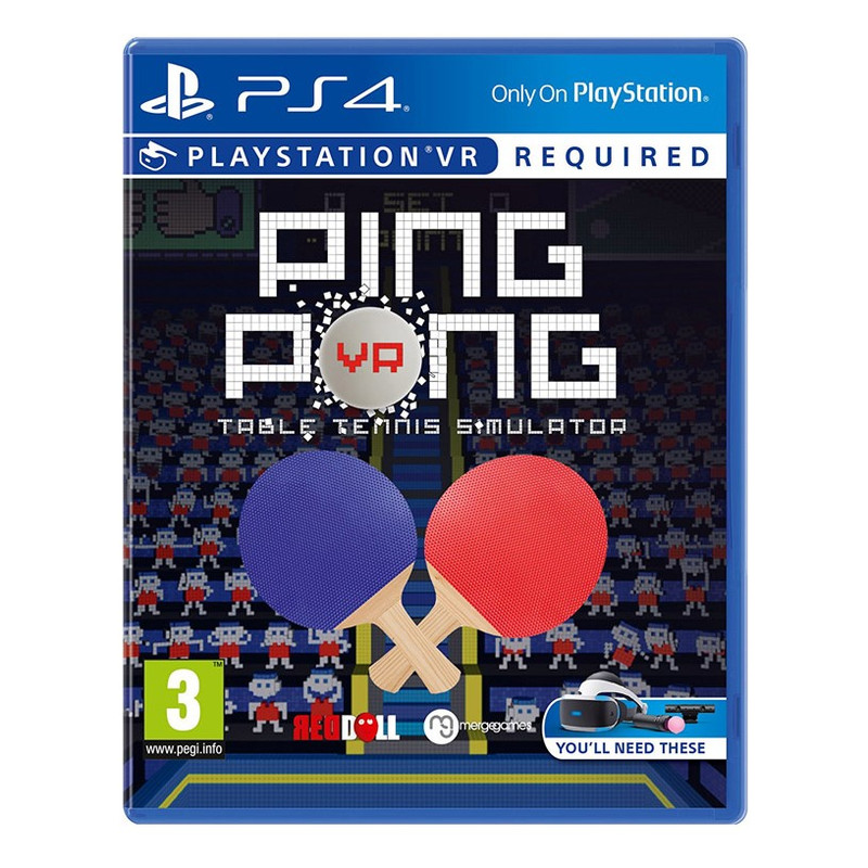 بازی Ping Pong VR مخصوص PS4
