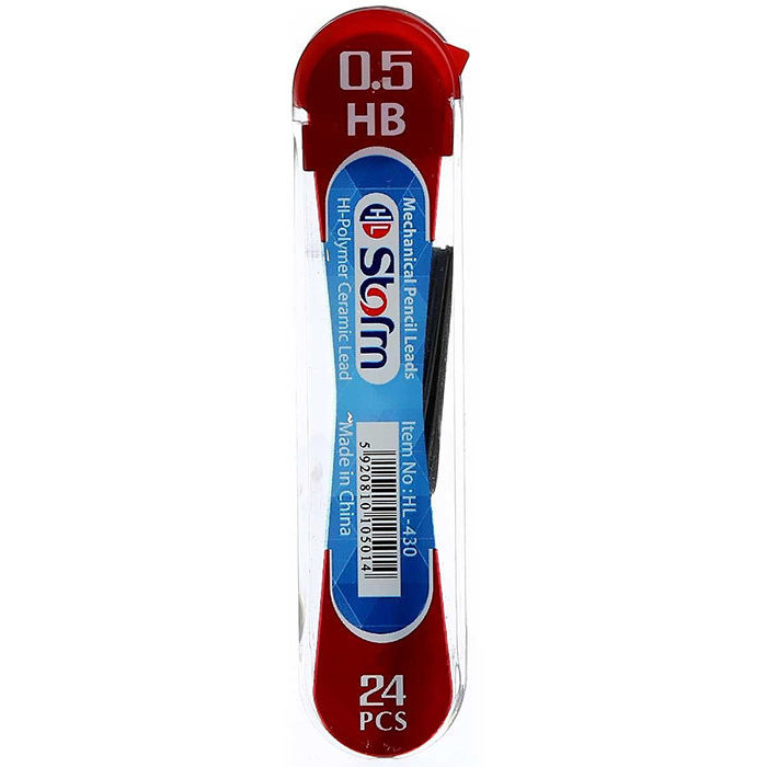 نوک مداد نوکی 0.7 میلی متری استورم کد HL-430 نوک مداد نوکی 0.7 میلی متری استورم کد HL-430