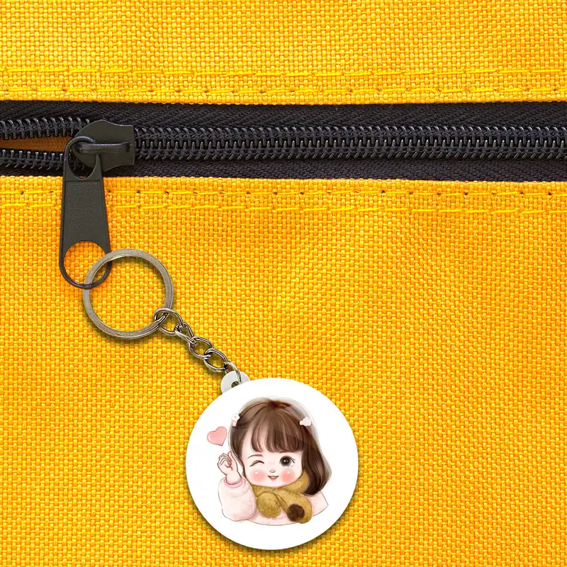 جاکلیدی خندالو مدل دخترانه فانتزی کد 25748