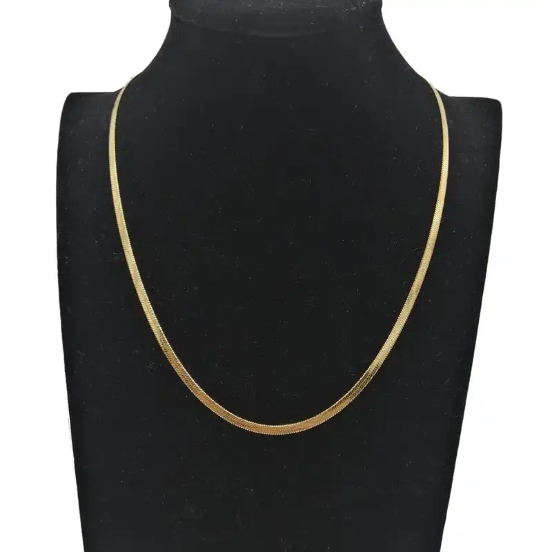 زنجیر زنانه مدل ماری استیل 04