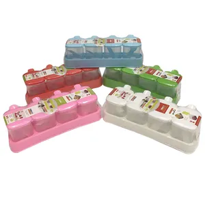 ست جا ادویه 4 پارچه نگین مدل xasa بسته 5 عددی