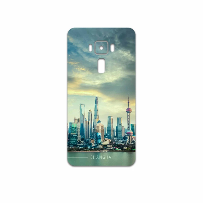برچسب پوششی ماهوت مدل Shanghai City مناسب برای گوشی موبایل ایسوس Zenfone 3 ZE552KL