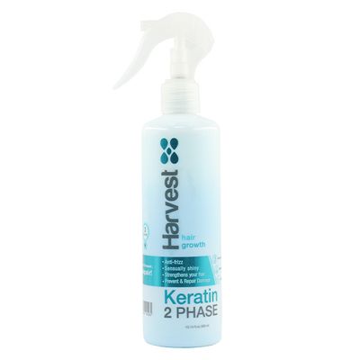 سرم دوفاز مو هاروست مدل keratin حجم 300 میلی لیتر