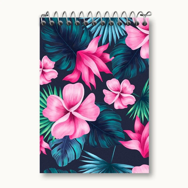 دفتر یادداشت 50 برگ خندالو مدل گل گلی کد N1286