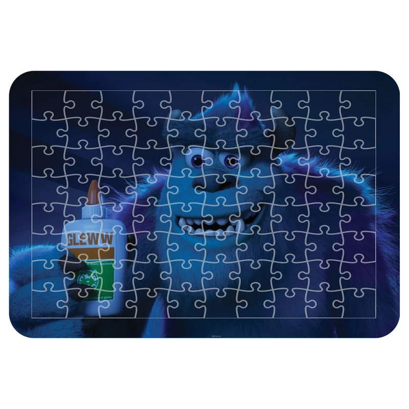 پازل 54 تکه اطلس آبی طرح کارتون کارخانه هیولا ها مدل P1442