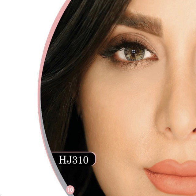 لنز چشم هرا شماره HJ310 رنگ طوسی عسلی