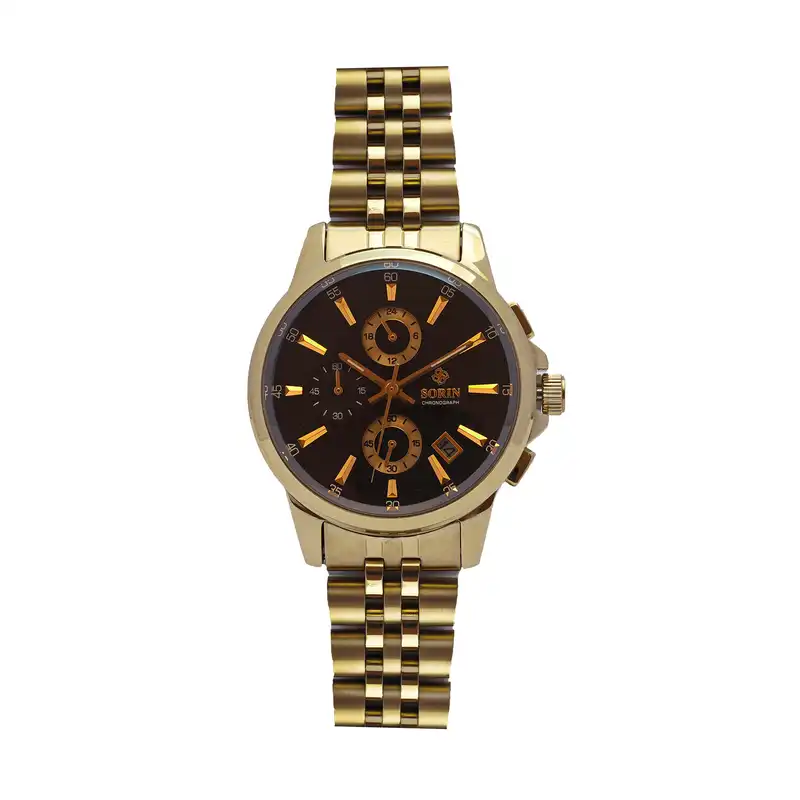 ست ساعت مچی عقربه ای زنانه و مردانه سورین مدل GL11940D-SG02B