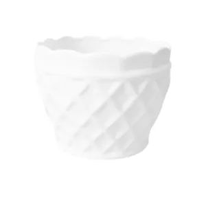 گلدان سرامیکی مدل صدفی کدb88