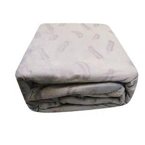 پتو طرح پر سایز 220×160 سانتی متر