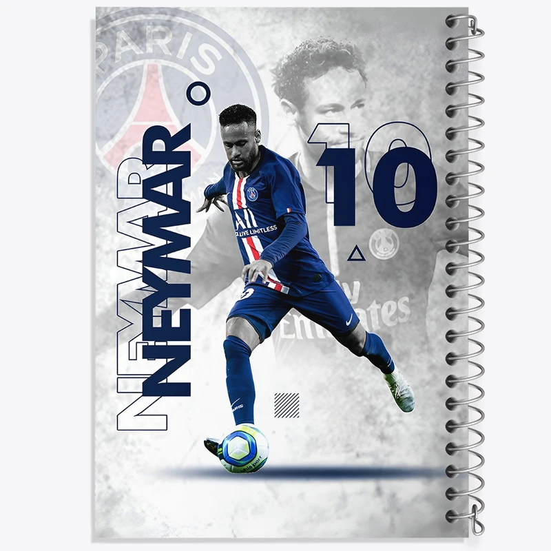 دفتر ژورنال نویسی 50 برگ خندالو مدل نقطه ای طرح نیمار جونیور کد N2789