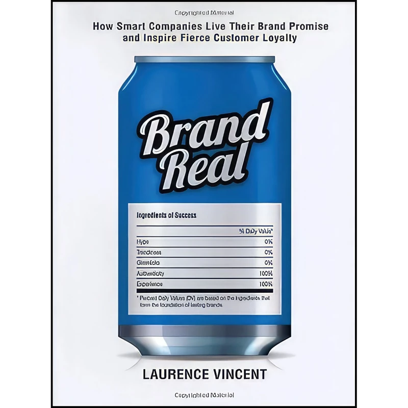 کتاب Brand Real اثر Laurence Vincent انتشارات AMACOM