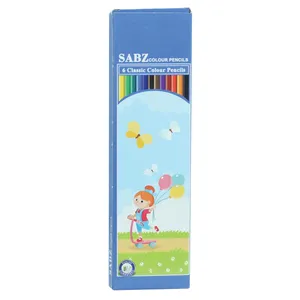 مداد رنگی 6 رنگ سبز کد Ballon-B6