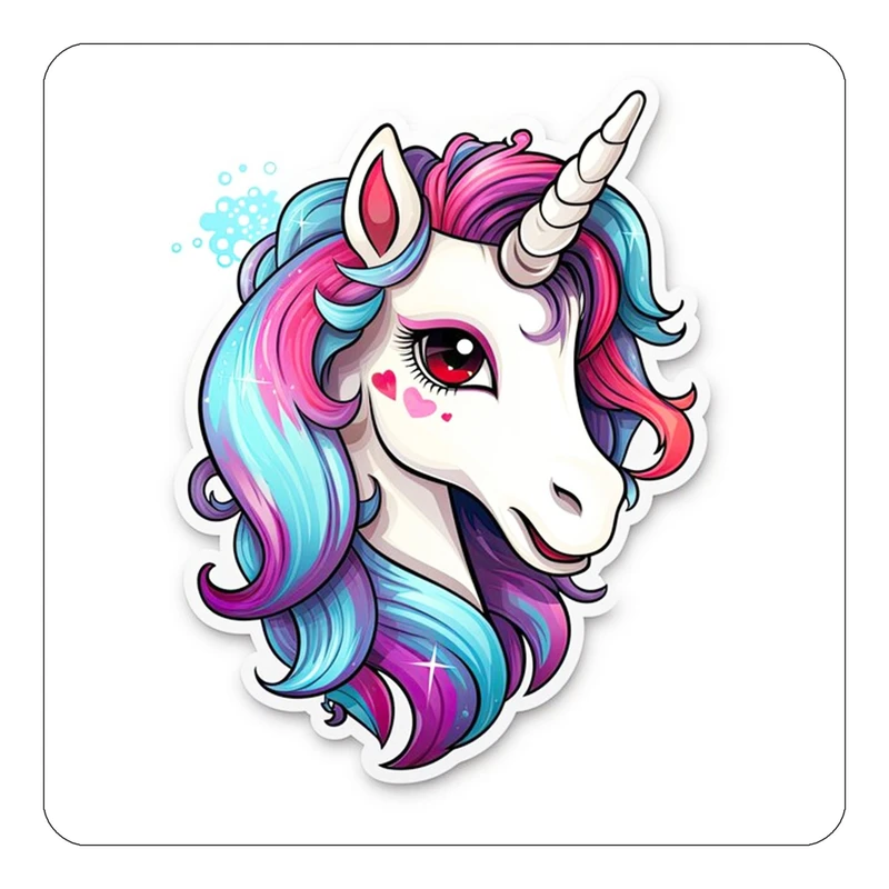 مگنت کاکتی طرح اسب تک شاخ و یونیکورن مدل mp30522