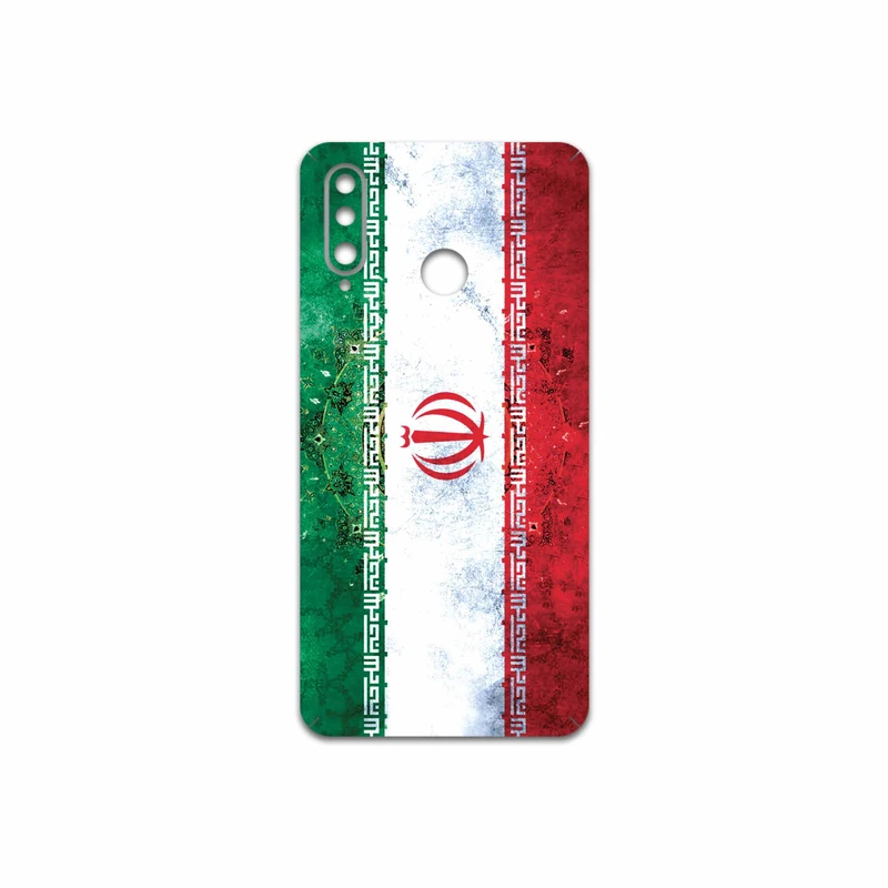 برچسب پوششی ماهوت مدل Iran-Flag-1 مناسب برای گوشی موبایل هوآوی P30 Lite (48 MP Camera)