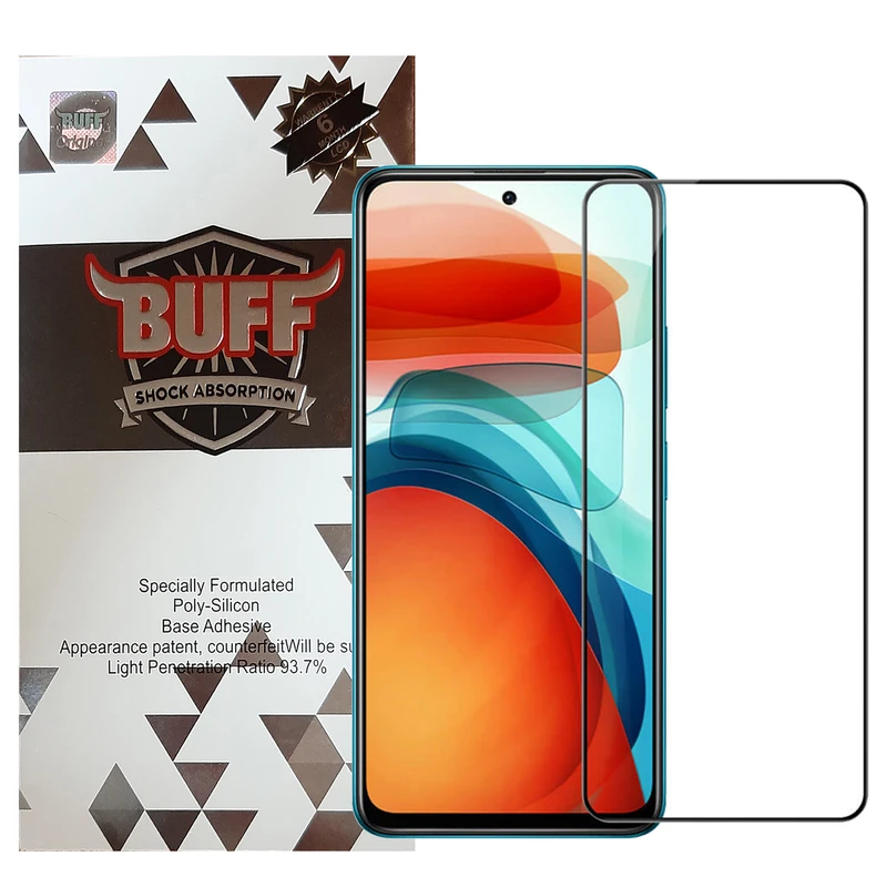 محافظ صفحه نمایش 5D بوف مدل F33-G مناسب برای گوشی موبایل شیائومی Poco X3 GT/Redmi Note 10 Pro 5G