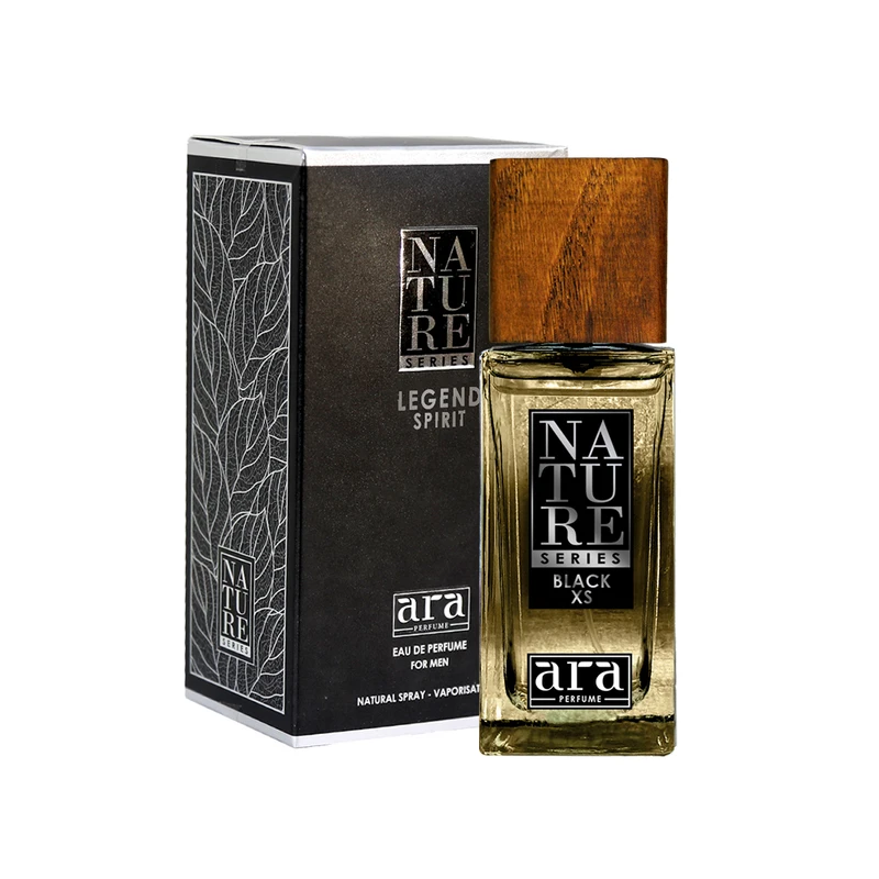 ادو پرفیوم مردانه پرفیوم آرا مدل NATURE Black Xs با رایحه گرم حجم 30 میلی لیتر