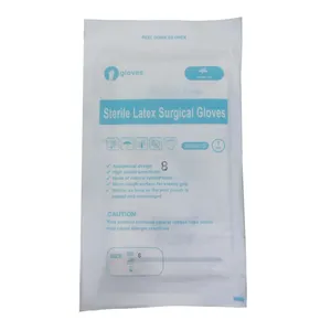 دستکش جراحی غیر پودری مدل PMP106T25 سایز بزرگ (L) بسته 25 عددی