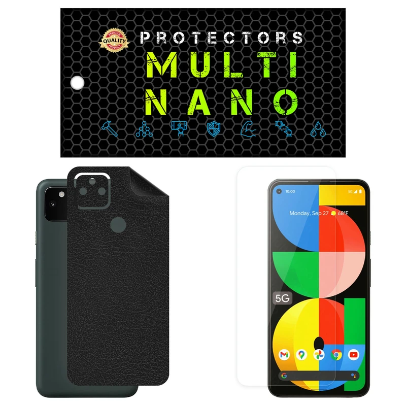 محافظ صفحه نمایش مولتی نانو مدل X-SFL مناسب برای گوشی موبایل گوگل Pixel 5A 5G به همراه برچسب پوششی