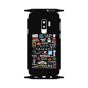 MAHOOT Friends 2-FullSkin Cover Sticker for Samsung Galaxy S9 Plus