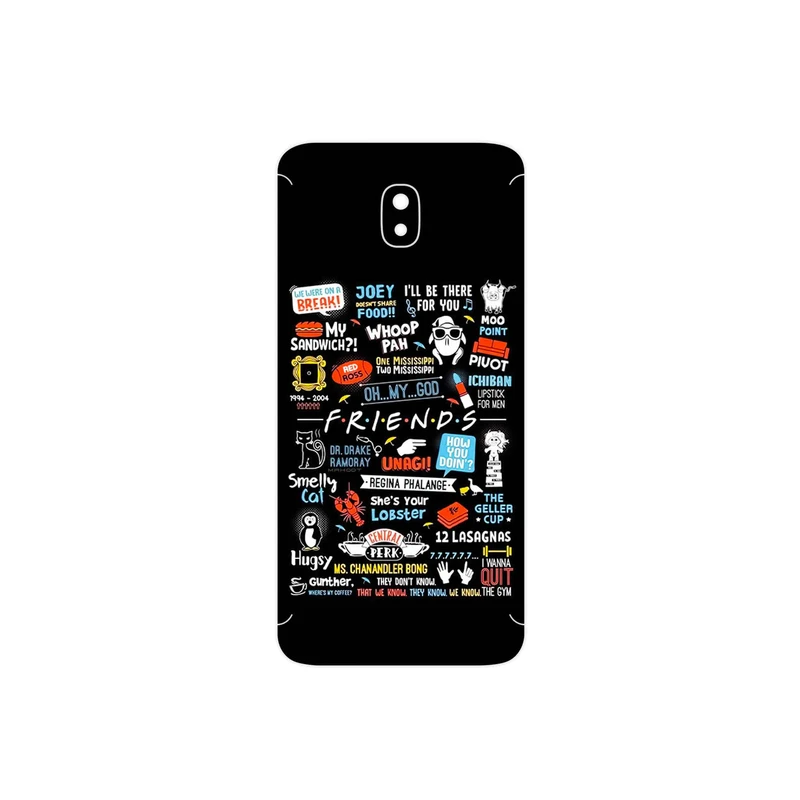 برچسب پوششی ماهوت مدل Friends 2 مناسب برای گوشی موبایل سامسونگ Galaxy J5 Pro