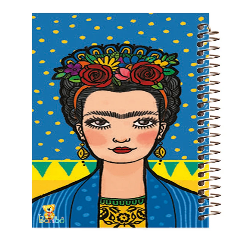 دفتر مشق 100 برگ بانیبو طرح فریدا کد 133