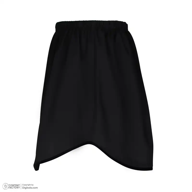 دامنک چیندار زنانه مدل 017 رنگ مشکی