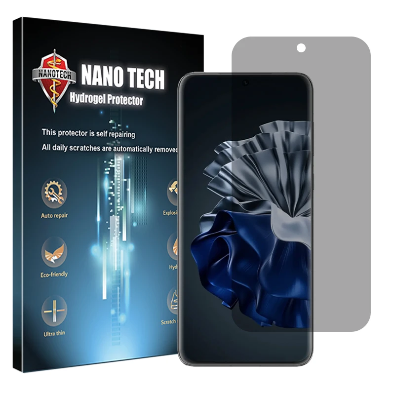 محافظ صفحه نمایش حریم شخصی نانو تک مدل Tough مناسب برای گوشی موبایل هوآوی P60 Pro