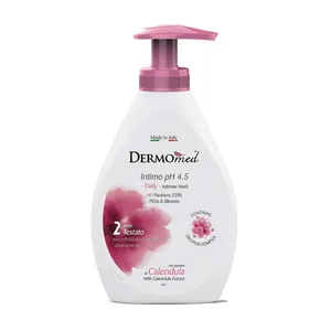 ژل بهداشتی بانوان DERMOmed مدل گل همیشه بهار حجم 300 ml