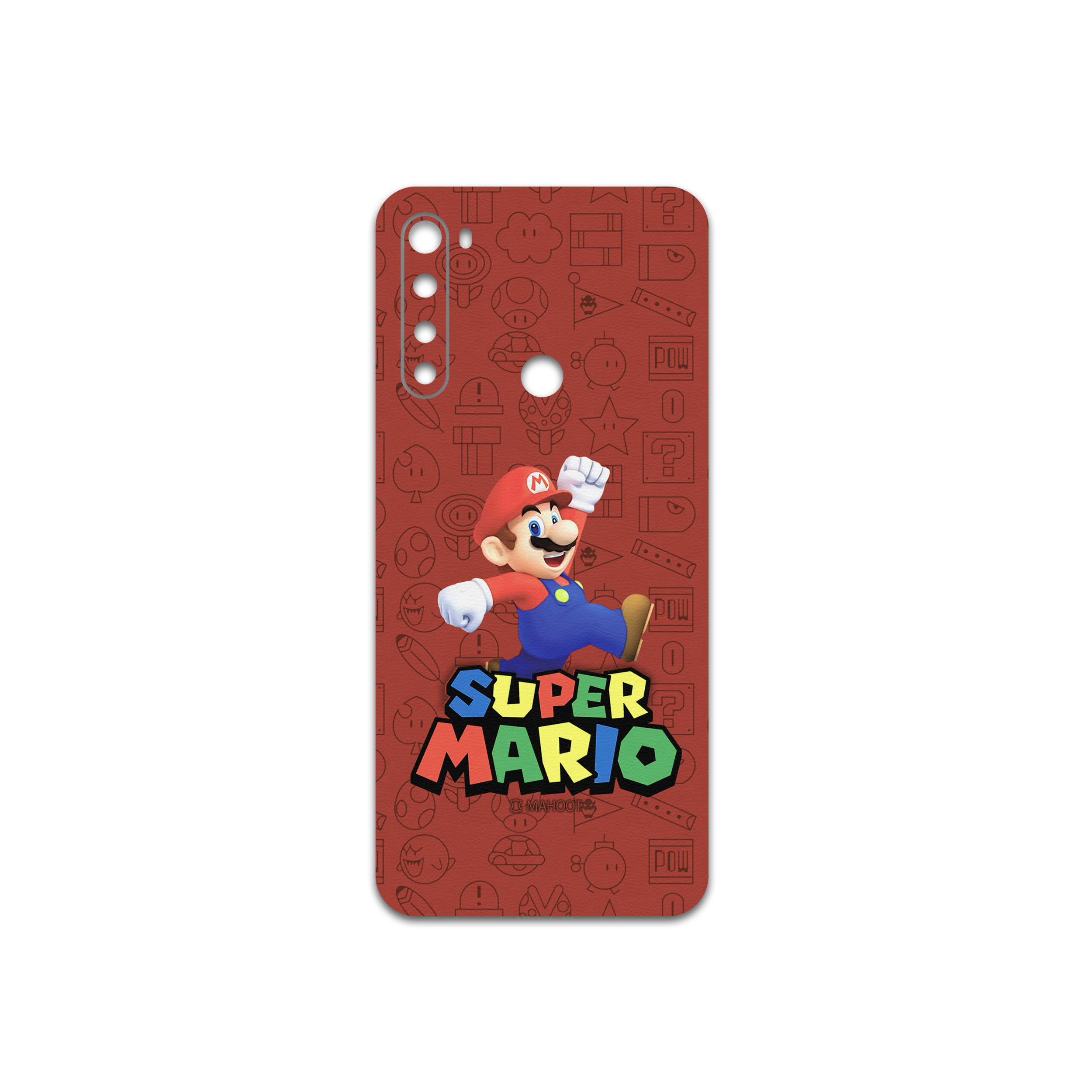 برچسب پوششی ماهوت مدل Super-Mario-Game مناسب برای گوشی موبایل شیائومی Redmi Note 8T