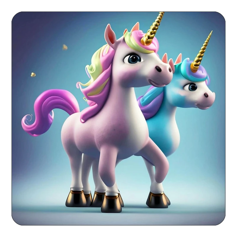 مگنت کاکتی طرح اسب تک شاخ و یونیکورن مدل mp29016