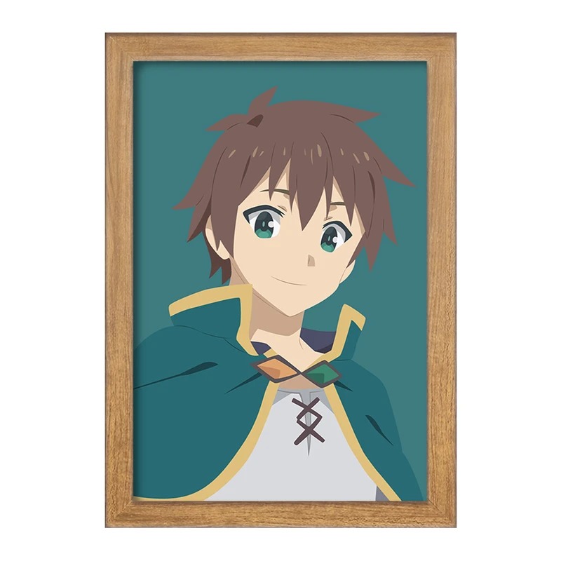 تابلو خندالو مدل کازوما ساتو انیمه کونوسوبا Konosuba کد 27165