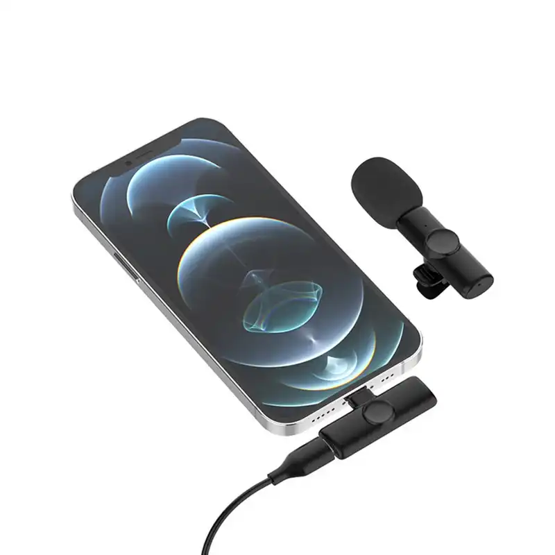 میکروفن یقه ای بیسیم مدل K11 Dual Lightning