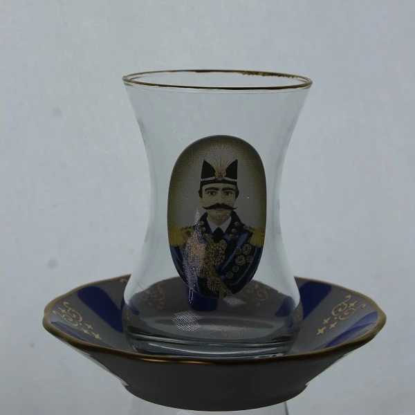 ست فنجان و نعلبکی 12پارچه لاو مدل IK/NASERI/FKG