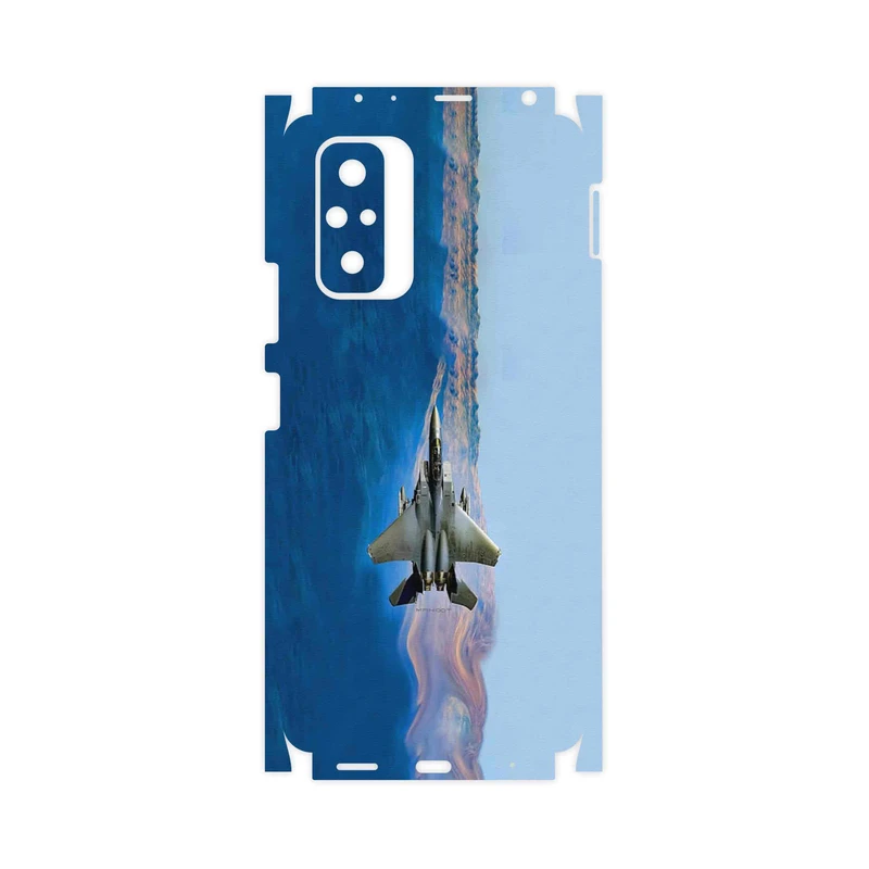 برچسب پوششی ماهوت مدل Fighter plane F15-FullSkin مناسب برای گوشی موبایل شیائومی Redmi Note 10 Pro