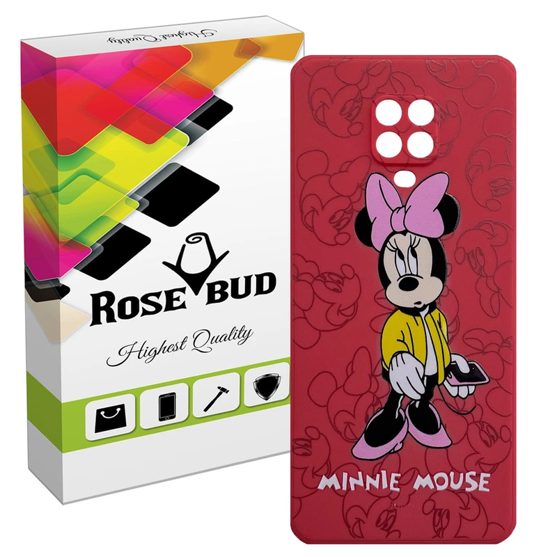 کاور رز باد طرح مینی موس مدل MRM7-175 مناسب برای گوشی موبایل شیائومی Redmi Note 9s / Note 9 Pro