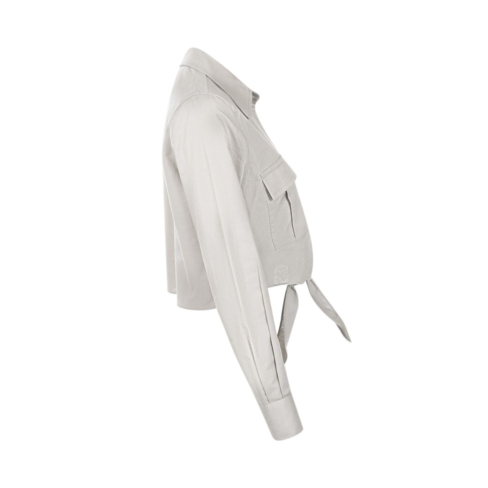 شومیز آستین بلند زنانه سرژه مدل 207361 رنگ کرم -  - 2