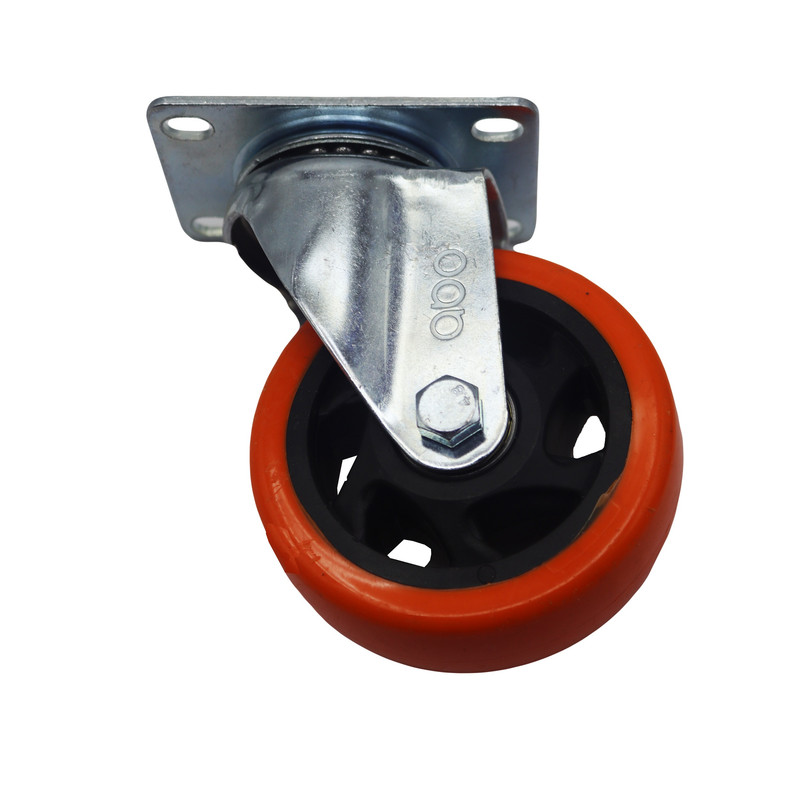 چرخ کفی‌دار آبو مدل گردان کد YP-100*32MM