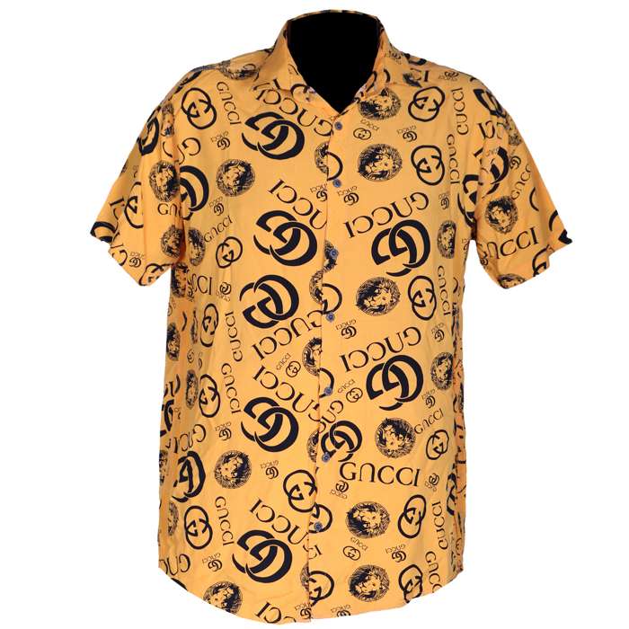 پیراهن آستین کوتاه مردانه کد D6