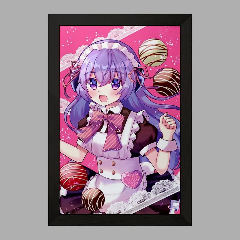 تابلو خندالو مدل هانیو انیمه هیگوراشی وقتی اشک می ریزد  کد 18158