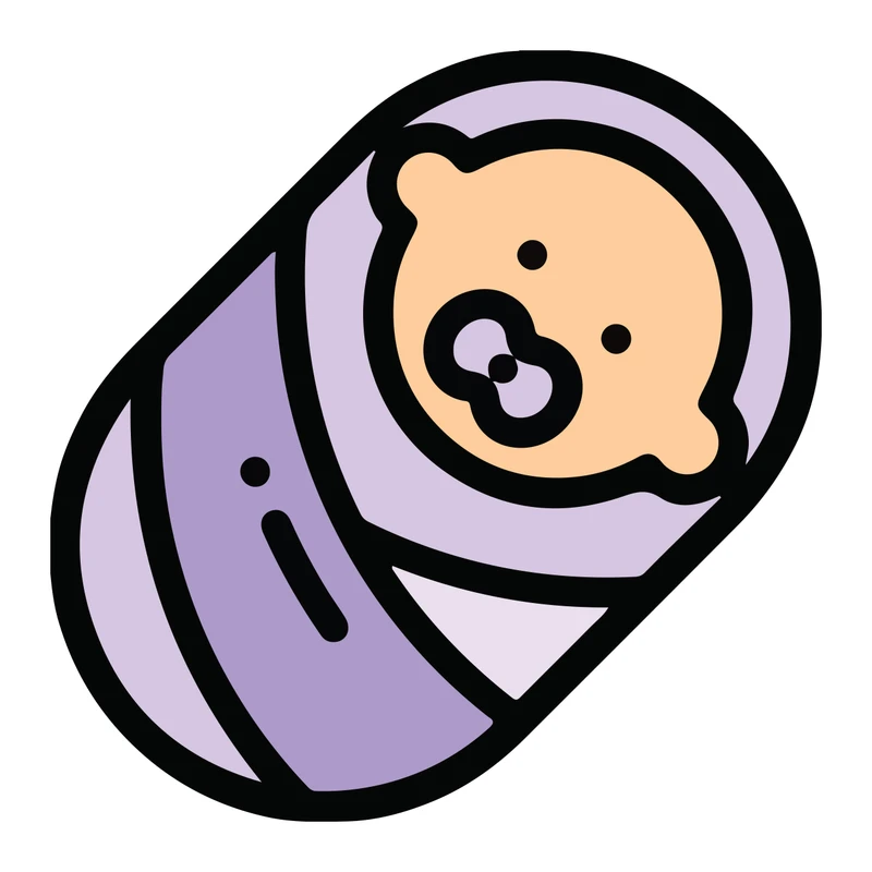 برچسب بدنه خودرو پویا مارکت طرح نی نی  کد 3802