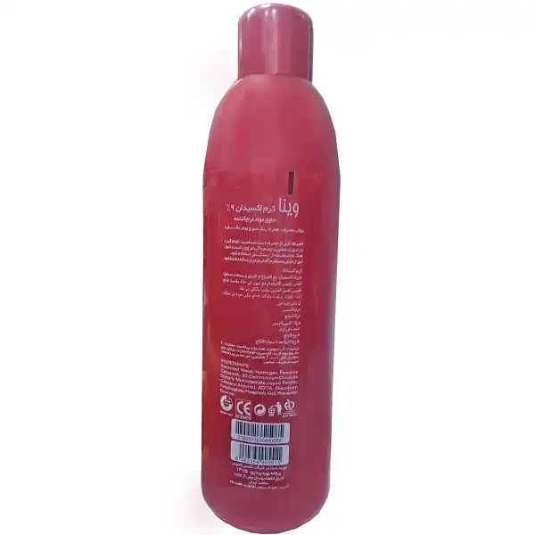 کرم اکسیدان وینا مدل 01 نه درصدی حجم 1000 میلی لیتر