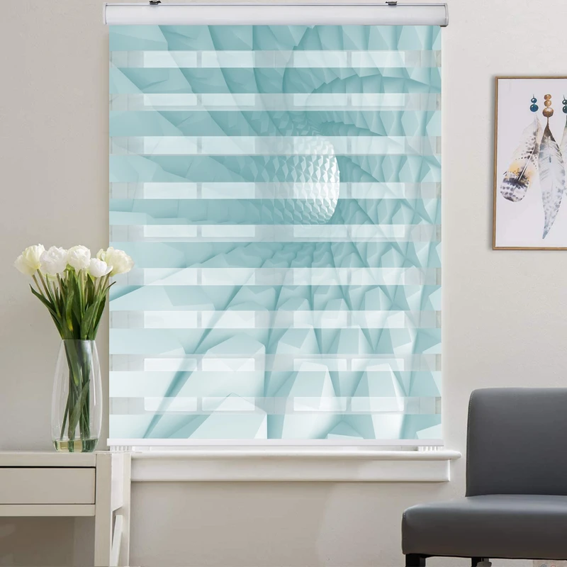 پرده زبرا زیو کد 3D031 سایز 200 × 170 سانتی‌ متر 