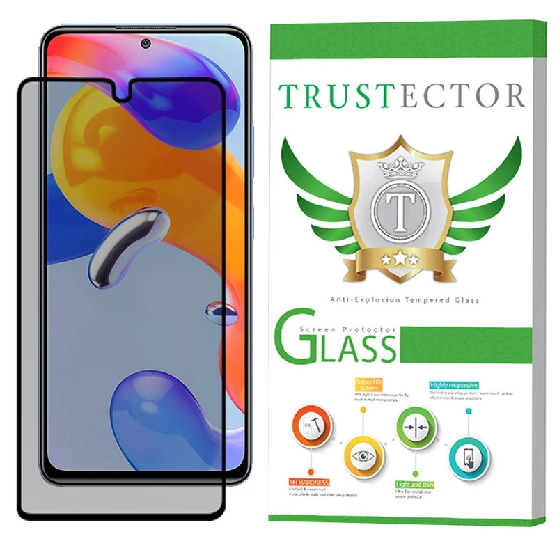 محافظ صفحه نمایش حریم شخصی تراستکتور مدل PFTA مناسب برای گوشی موبایل شیائومی Redmi Note 11 Pro 5G