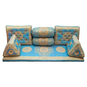  ست 7تکه پشتی ترمه طرح افشار کد 451