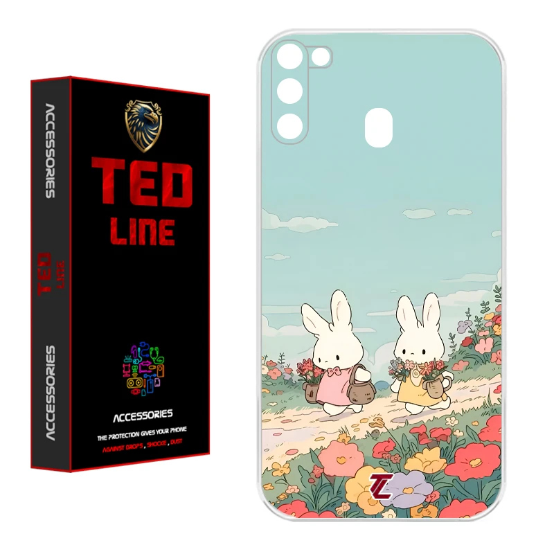 کاور تدلاین طرح خرگوش کد 1178 مناسب برای گوشی موبایل سامسونگ Galaxy A11