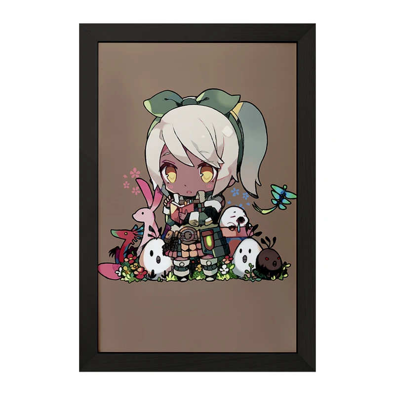 تابلو خندالو مدل بازی شکارچی هیولا کد 33256