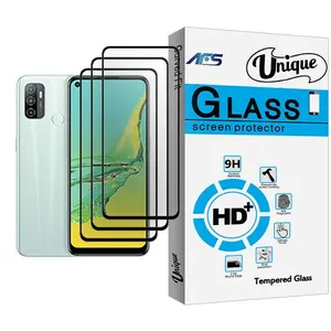 AFS Unique Glass MIX003 Screen Protector For Oppo A33 (2020) Pack Of 3