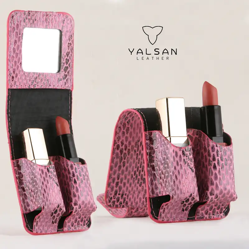 کیف لوازم آرایش زنانه چرم یلسان مدل مانا کد MRV-041-srt